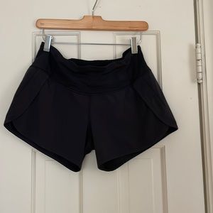 Lululemon Black Running Short 3”